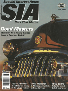 SPECIAL-INTEREST AUTOS 2001 JUNE - RELIANT SABRA,BUICKS